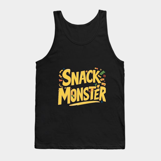 SNACK MONSTER Tank Top by DXINERZ